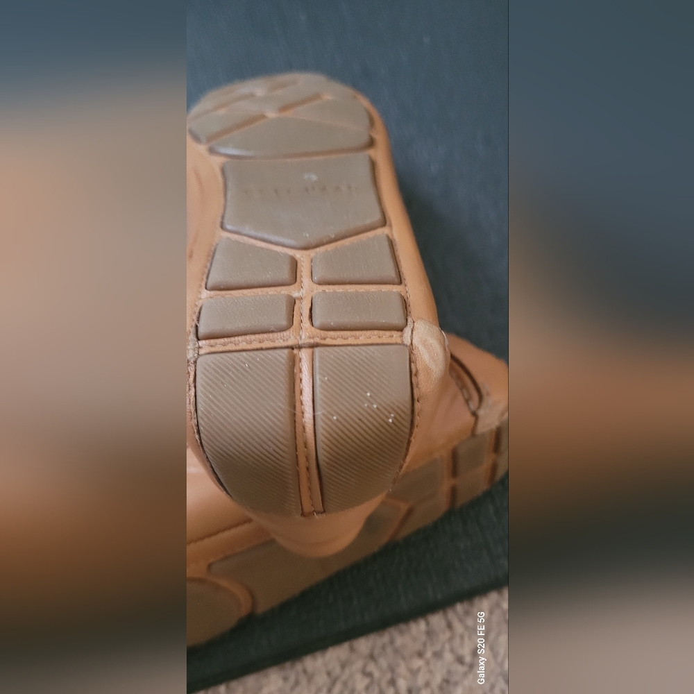 Womenl's Elegant Tan Leather Cole Haan Loafers SZ8 - Picture 4 of 6